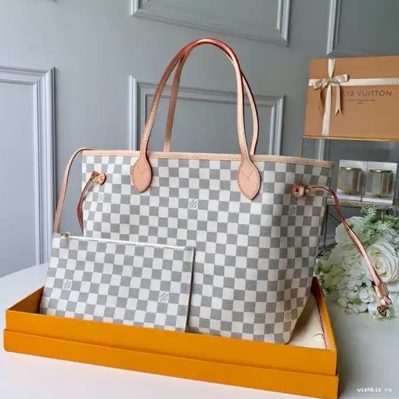 WIS Vuitton MM Neverfull Louis 0517